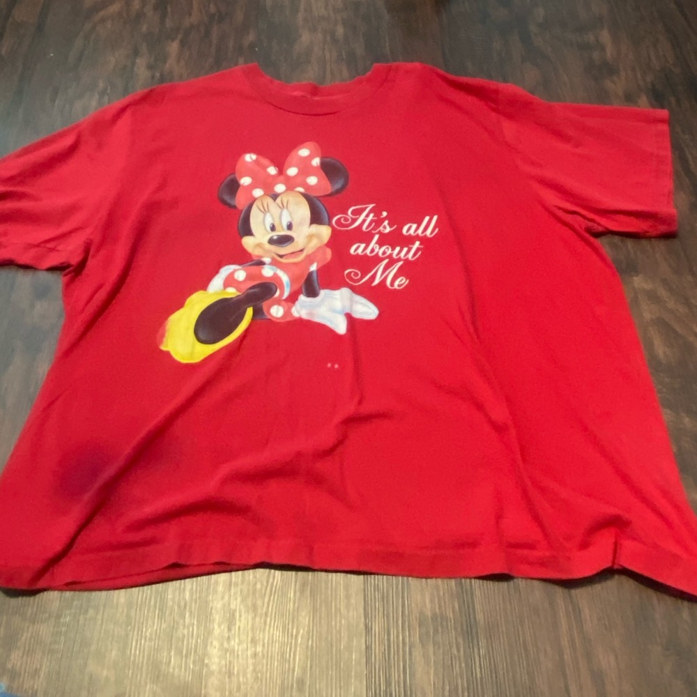 Vintage Y2K Disney Minnie Mouse Red Tee
